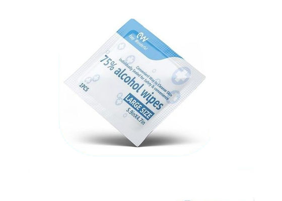 السلامة الشخصية المطهر 60gsm المطهر اليد مناديل
